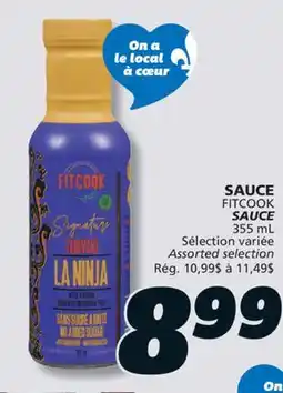 IGA FITCOOK SAUCE offer