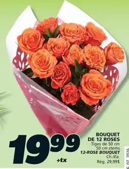 IGA 12-ROSE BOUQUET offer