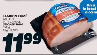 IGA LAFLEUR P'TIT CAPRICE SMOKED HAM offer