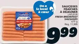 IGA LAFLEUR FRESH BREAKFAST SAUSAGES offer