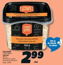 IGA C'EST PRÊT! SALAD offer