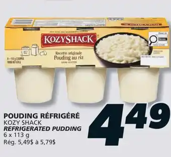 IGA KOZY SHACK REFRIGERATED PUDDING offer