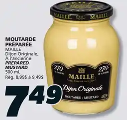 IGA MAILLE PREPARED MUSTARD offer