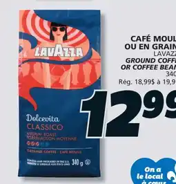 IGA LAVAZZA GROUND COFFEE OR COFFEE BEAN offer