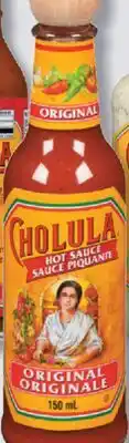 IGA CHOLULA HOT SAUCE offer