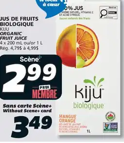 IGA KIJU ORGANIC FRUIT JUICE offer