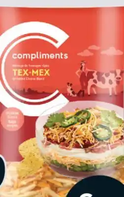 IGA COMPLIMENTS SHREDDED CHEESE offer