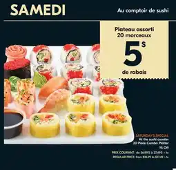 IGA 20-Piece Combo Platter offer