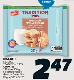 IGA LECLERC TRADITION 1905 COOKIES offer