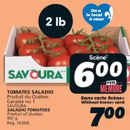 IGA SAVOURA SALADIO TOMATOES offer