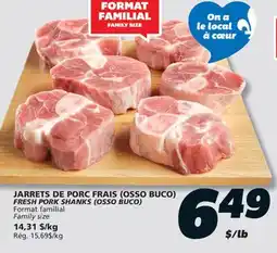IGA FRESH PORK SHANKS (OSSO BUCO) offer