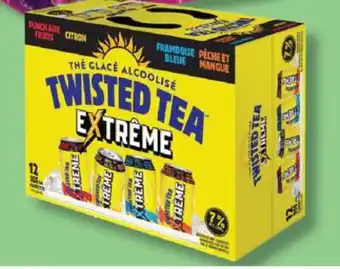 IGA TWISTED TEA ALCOHOLIC MALT BEVERAGE offer