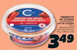 IGA COMPLIMENTS DIP OR TZATZIKI offer
