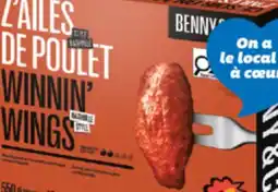 IGA BENNY & CO FROZEN CHICKEN WINGS offer