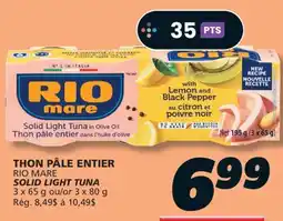 IGA RIO MARE SOLID LIGHT TUNA offer