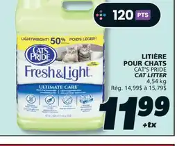 IGA CAT'S PRIDE CAT LITTER offer