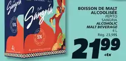 IGA PEPITO SANGRIA ALCOHOLIC MALT BEVERAGE offer