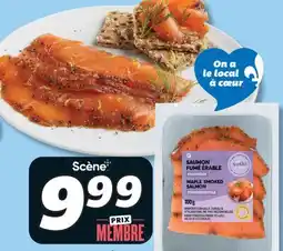 IGA STEAKHOUSE FROZEN SMOKED SALMON offer