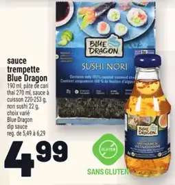 Metro SAUCE TREMPETTE BLUE DRAGON |BLUEDRAGON DIP SAUCE offer