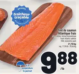 Metro FILET DE SAUMON ATLANTIQUE FRAIS | FRESH ATLANTIC SALMON FILLET offer