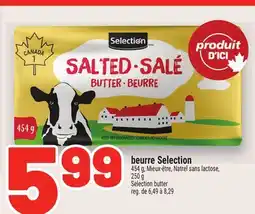 Metro BEURRE SELECTION | SELECTION BUTTER offer