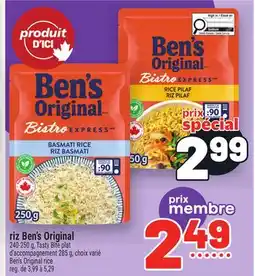 Metro RIZ BEN'S ORIGINAL offer