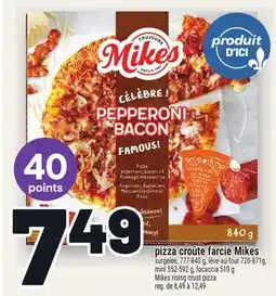 Metro PIZZA CROÛTE FARCIE MIKES | MIKES RISING CRUST PIZZA offer