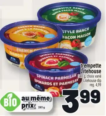 Metro TREMPETTE LITEHOUSE | LITEHOUSE DIP offer