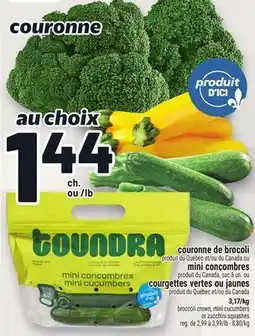 Metro COURONNE DE BROCOLI | BROCCOLI CROWN offer