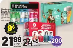 Metro BIÈRE ARCHIBALD, BRASSEUR DE MONTRÉAL offer