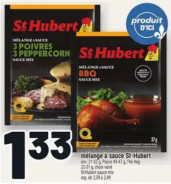 Metro MÉLANGE À SAUCE ST‑HUBERT | ST-HUBERT SAUCE MIX offer