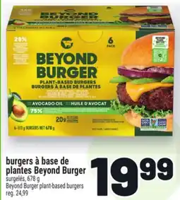 Metro BURGERS À BASE DE PLANTES BEYOND BURGER | BEYONDBURGER PLANT-BASED BURGERS offer