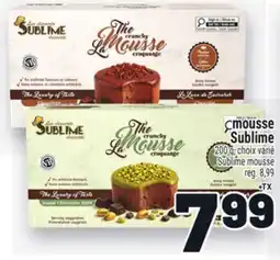 Metro MOUSSE SUBLIME | SUBLIME MOUSSE offer