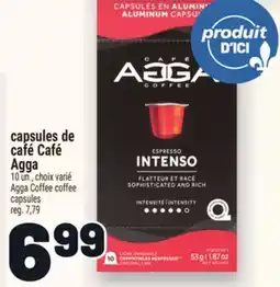 Metro CAPSULES DE CAFÉ AGGA | AGGA COFFEE COFFEE offer