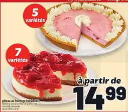 Metro GÂTEAU AU FROMAGE IRRÉSISTIBLE | IRRÉSISTIBLE CHEESECAKE offer