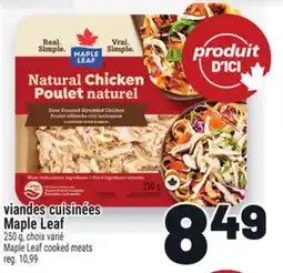 Metro VIANDES CUISINÉES MAPLELEAF | MAPLELEAF COOKED MEATS offer