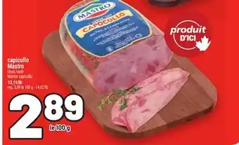 Metro CAPICOLLO MASTRO | MASTRO CAPICOLLO offer