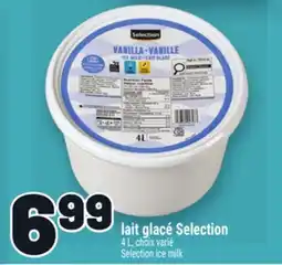 Metro LAIT GLACÉ SELECTION | SELECTION ICE MILK offer