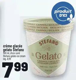 Metro CRÈME GLACÉE GELATO STEFANO | STEFANO GELATO ICE CREAM offer