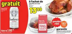 Metro POULET BBQ offer