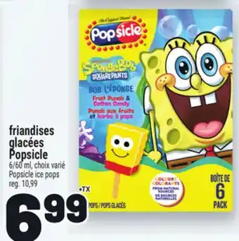 Metro FRIANDISES GLACÉES POPSICLE | POPSICLE ICE POPS offer