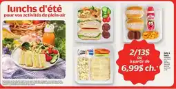 Metro BOÎTE À LUNCH offer