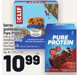 Metro BARRES PROTÉINÉES PURE PROTEIN | PURE PROTEIN PROTEIN BARS offer