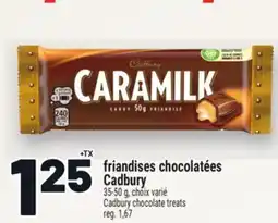 Metro FRIANDISES CHOCOLATÉES CADBURY | CADBURY CHOCOLATE TREATS offer