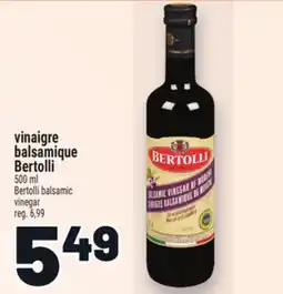Metro VINAIGRE BALSAMIQUE BERTOLLI | BERTOLLI BALSAMIC VINEGAR offer