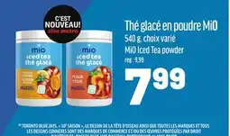 Metro THÉ GLACE EN POUDRE MIO | MIO ICED TEA POWDER offer