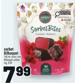 Metro BILBOQUET SORBET offer