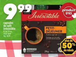 Marche Ami capsules de café Irrésistible offer