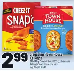Metro CRAQUELINS TOWN HOUSE KELLOGG'S | KELLOGG'S TOWN HOUSE CRACKERS offer