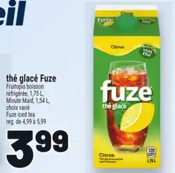 Metro THÉ GLACÉ FUZE | FUZE ICED TEA offer